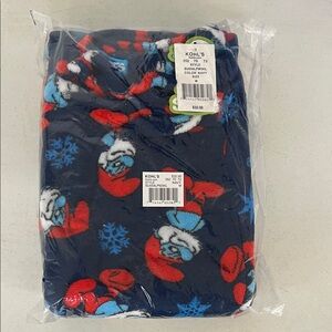 Cozy Blue and Red Smurf PJ bottoms